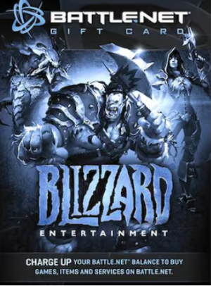 Blizzard Gift-Card Battle.net 100 EUR - Battle.net Key - For EUR Currency Only