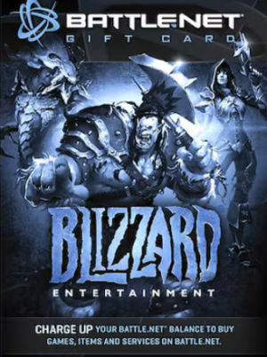 Blizzard Gift Card 20 USD - Battle.net Key - For USD Currency Only
