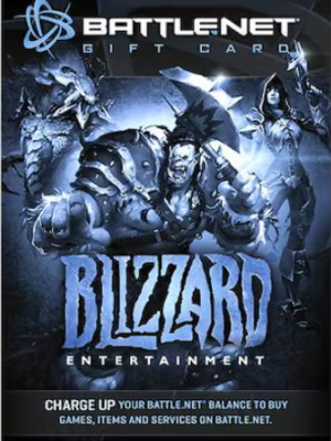 Blizzard Gift Card 70 USD - Battle.net Key - For USD Currency Only