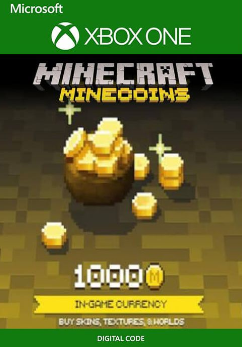 Minecraft 1000 Minecoins Xbox One Key