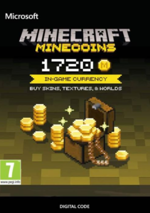 Minecraft: 1720 Minecoins EU Key