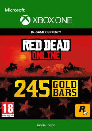 Red Dead Online: 245 Gold Bars Xbox One Key