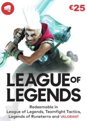 League of Legends Gift Card - 25 EUR Key