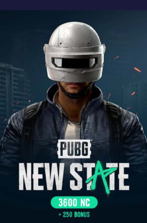 PUBG New State 3600 NC + 250 Bonus Key