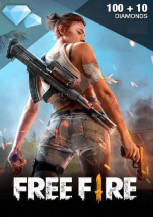 Free Fire 100 + 10 Diamonds Key