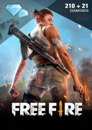 Free Fire 210 + 21 Diamonds Key