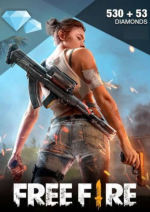 Free Fire 530 + 53 Diamonds Key